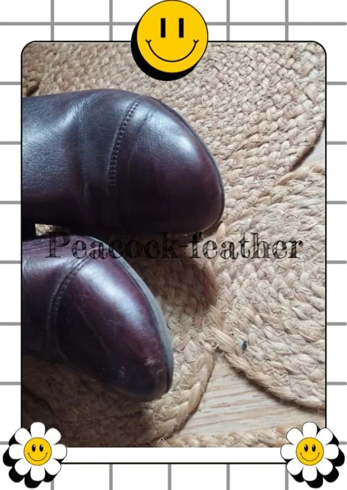 Bottes talons marrons 36 - photo numéro 4