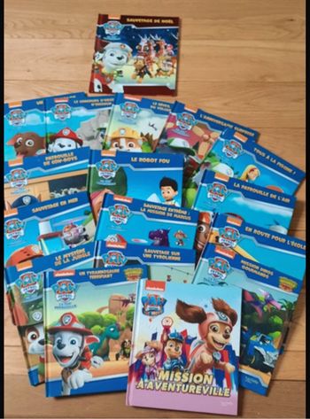 Lot 17 livres pat patrouille
