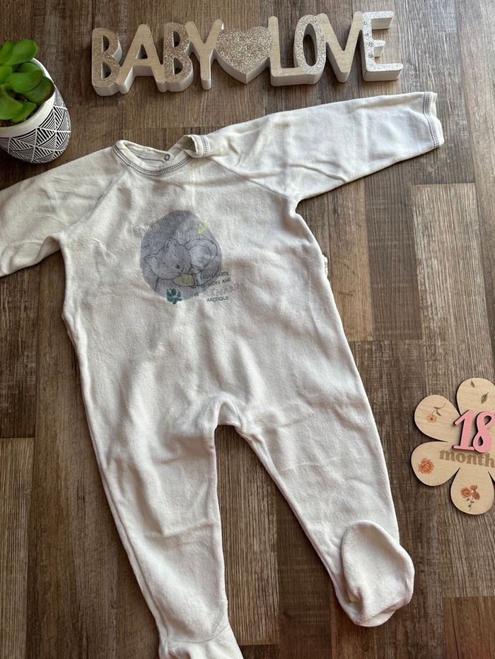 - Pyjama Petit bateau - 18 mois - Bon état, tache - photo numéro 1