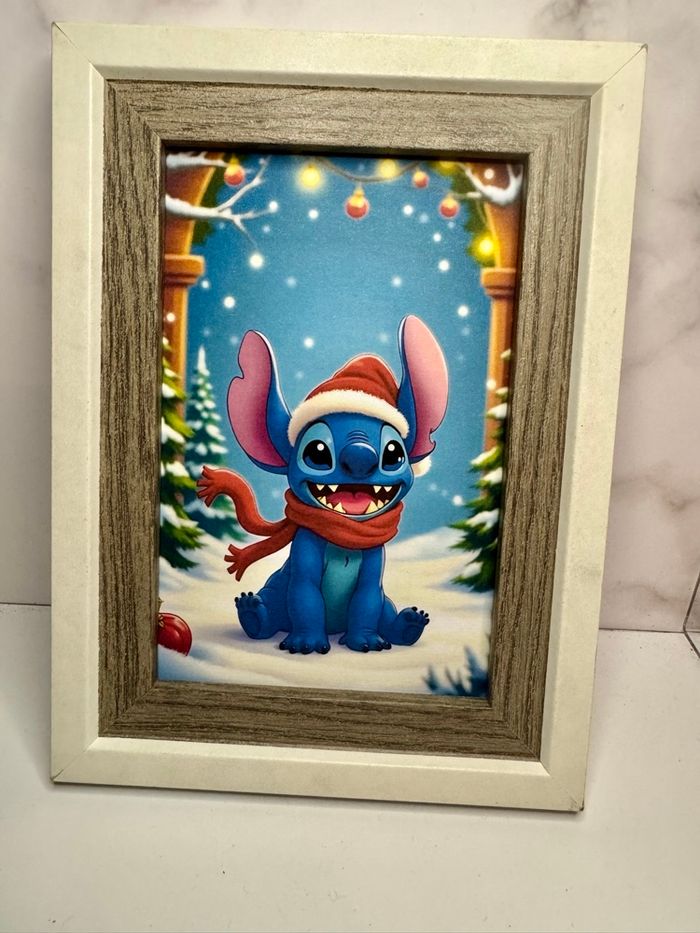 Affiche stitch thème Noel - photo numéro 2