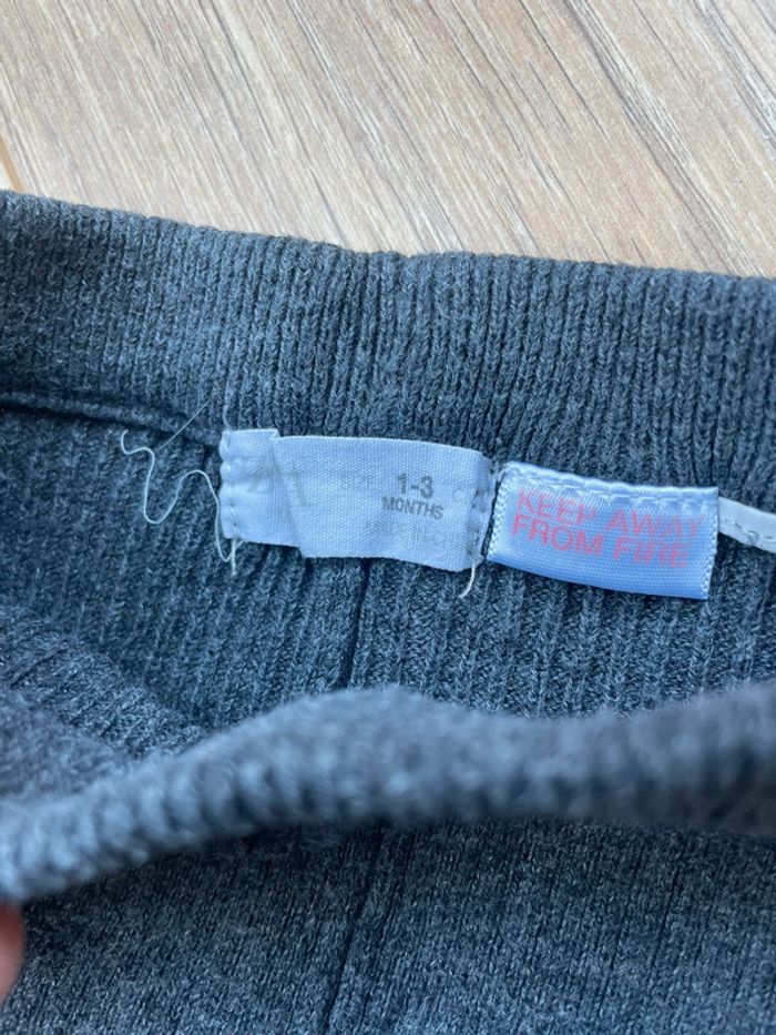 Lot leggings Zara gris - photo numéro 3