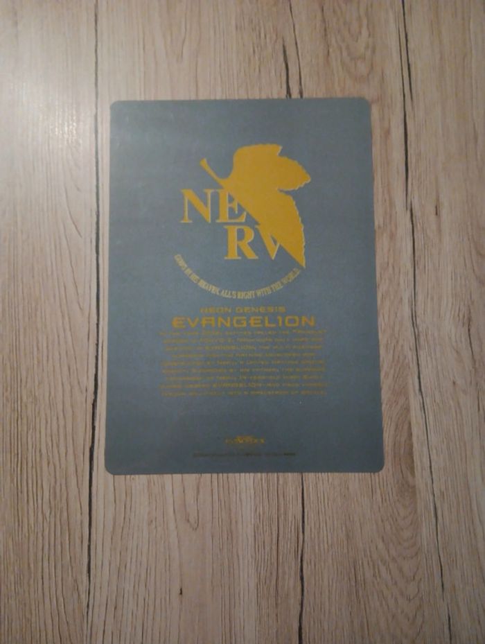 Shitajiki sous main evangelion - photo numéro 2