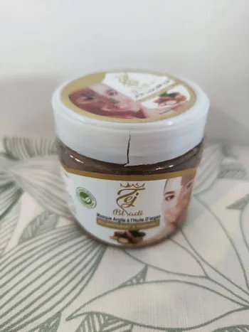 Zej bladi masque argile à l'huile d'argan eclaircissant et purifiant 250g