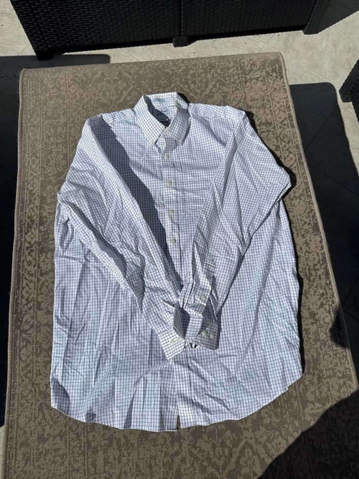 Chemise L.L. Bean à Carreaux - Taille L Tall - 100% Coton - photo numéro 3