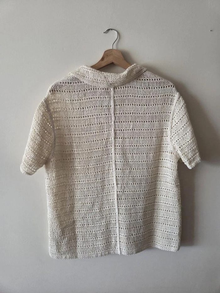 Veste Oysho crème taille Xs - photo numéro 3