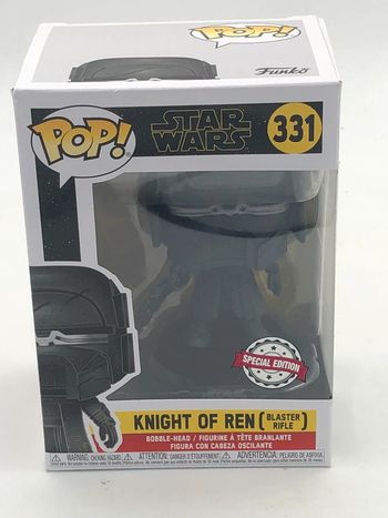 Figurine Funko Pop Star Wars Knights Of Ren N•331 Spécial Édition neuf