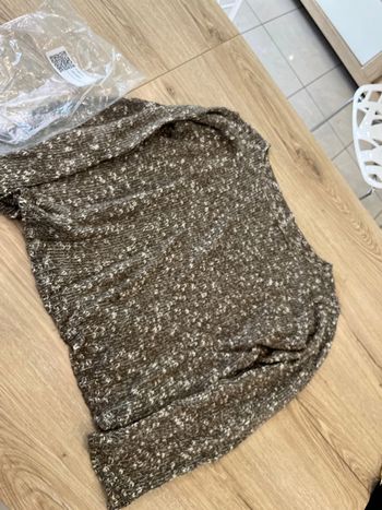 Vero moda jersey de punto verde pull taille L neuf