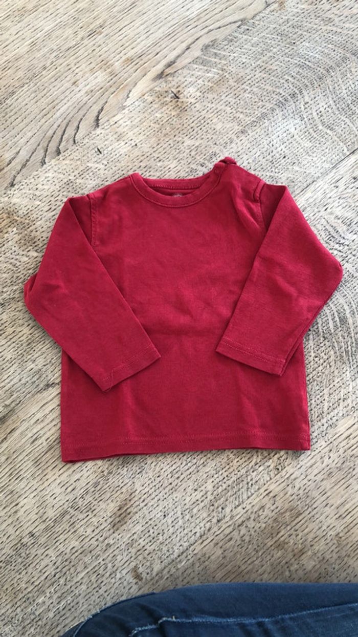 T-shirt manches longues 12 mois DPAM