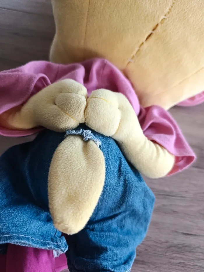 Grosse peluche Titi rose - photo numéro 5