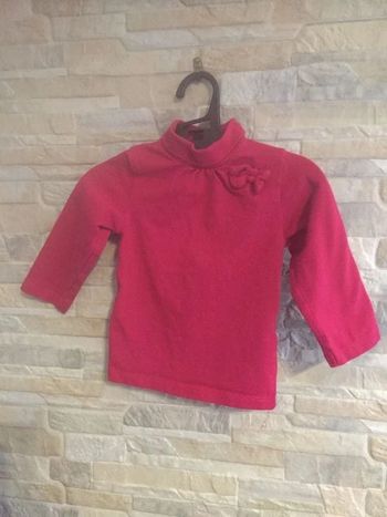 Pull brassière Framboise Kiabi 6M
