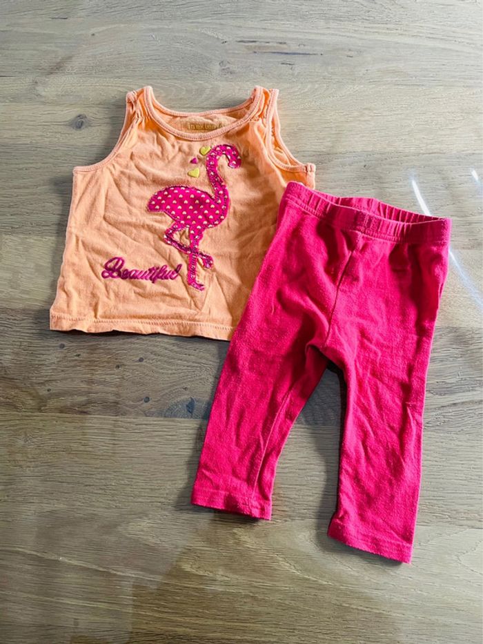 Ensemble fille 6 mois
