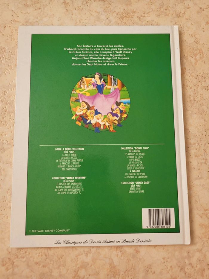 BD Blanche-Neige et les sept nains vintage - photo numéro 2