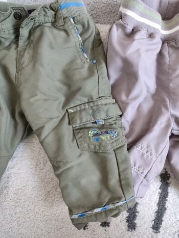 Lot pantalons cargo
