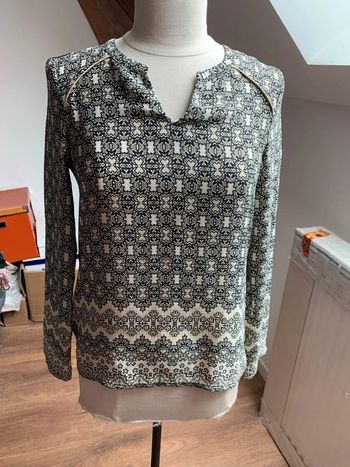 Superbe blouse Promod fluide 36 S neuve