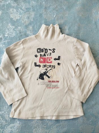 Tee-shirt garçon manche longue