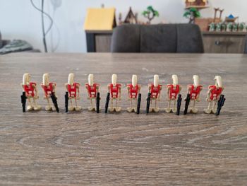 Figurines type lego 10 droides de combats de sécurité star wars