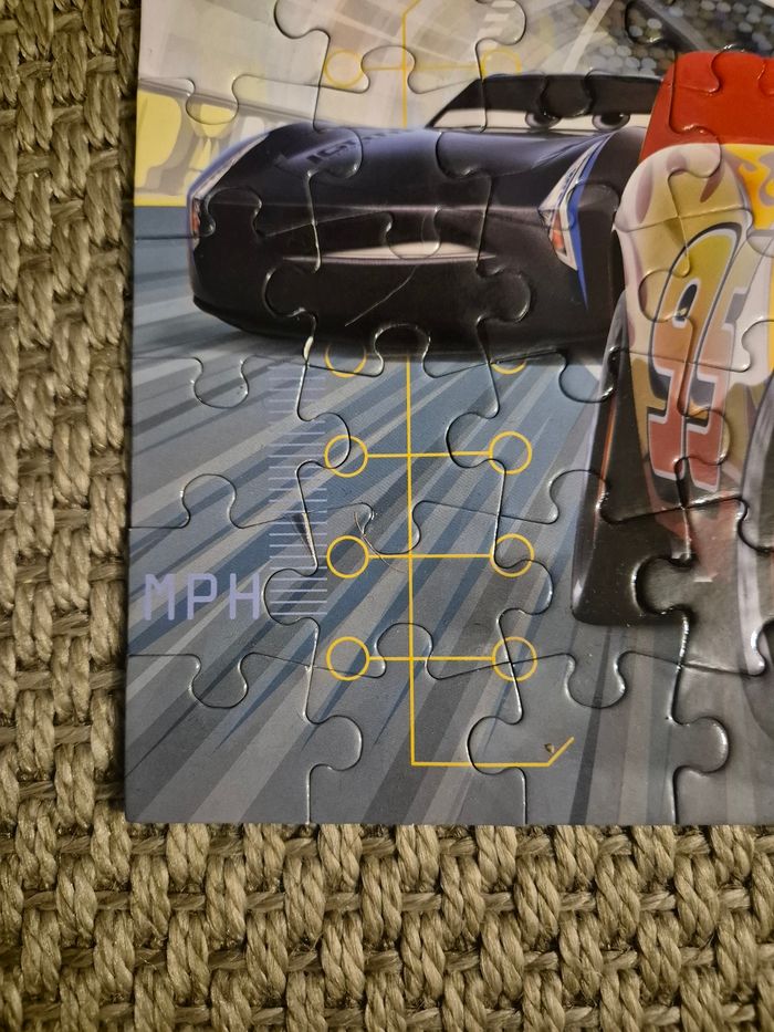 Puzzle "cars" 99 pièces - à partir de 5 ans - photo numéro 5
