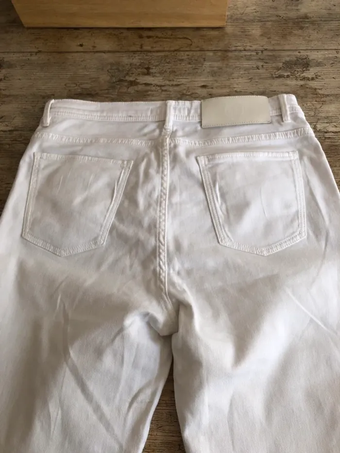 Jeans blanc Trussardi - photo numéro 3