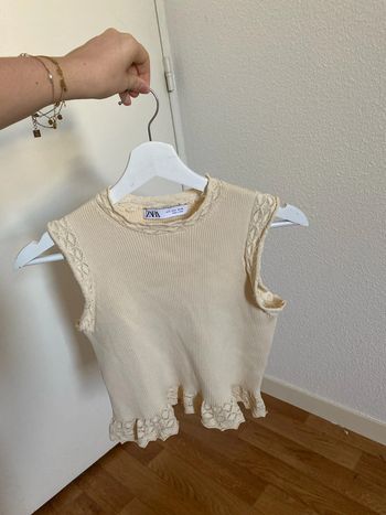 Haut Zara broderies