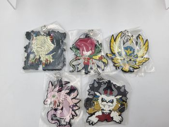 5 Digimon Adventure tri. Final Chapter Capsule Rubber Mascot Strap