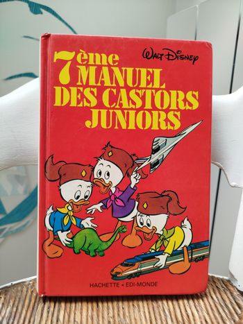 7eme Manuel des Castors Juniors Walt Disney 