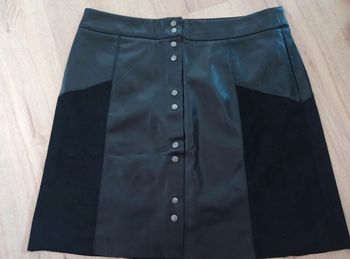 Jupe simili cuir
