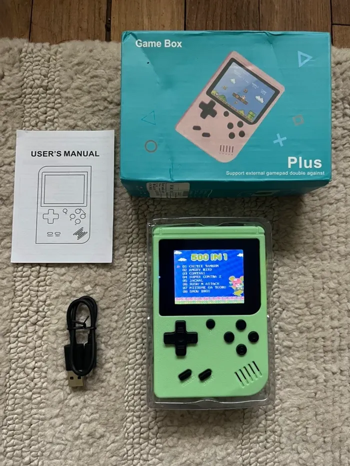 Petite console de jeux portable - 500 jeux - inspi game boy color