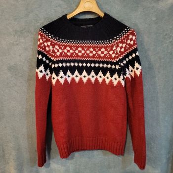 Pull-over en laine - Qualité Supérieure 🧥 Jules - Taille S
