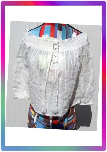 Top épaule dénudé XS/14 ans Jennyfer