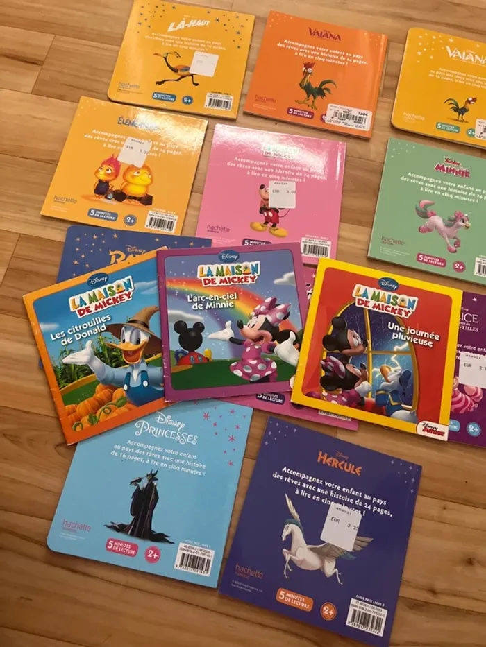 Lot de 11 livres mes histoires du soir Disney - photo numéro 3
