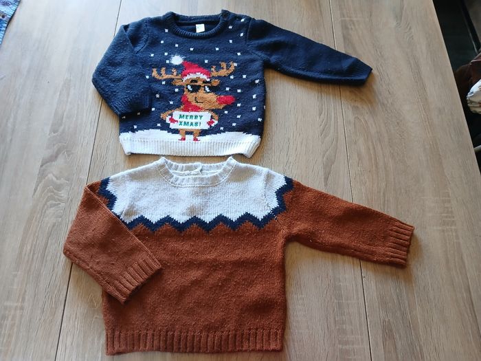 Deux pulls hiver