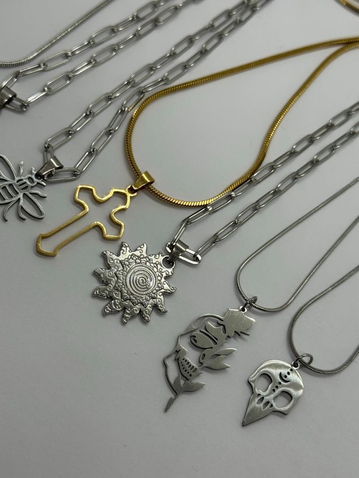Lot idéal revendeur collier acier inoxydable - photo numéro 6