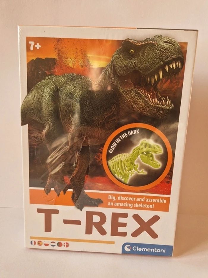 Kit scientifique Archéo Ludic T-Rex phosphorescent