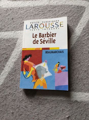 Livre le barbier de Séville