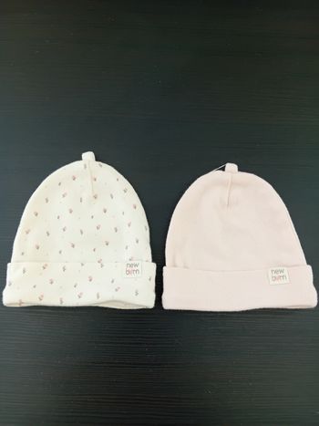 Bonnets Naissance pour fille