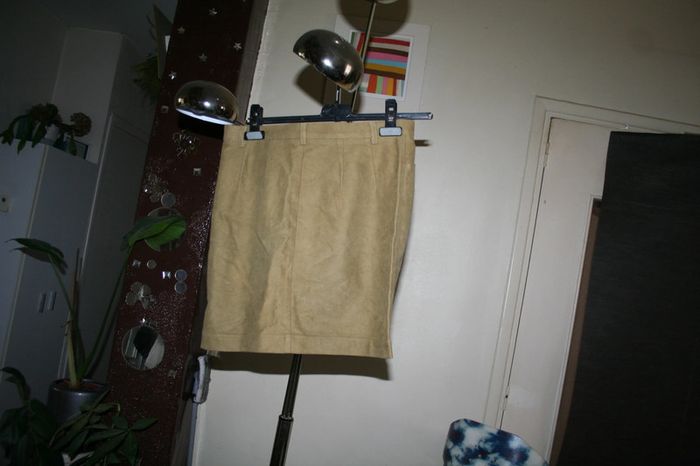 🌸Jupe kaki taille haute Taille 38 " Hampton Bays "Vintage 🌸 - photo numéro 3