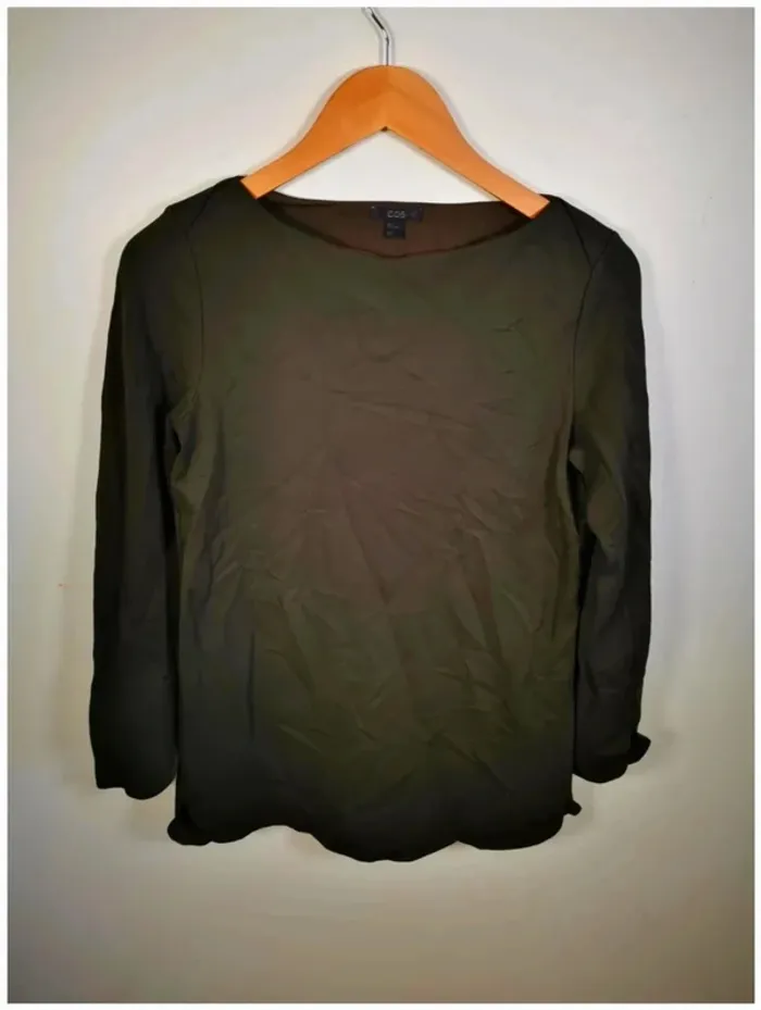 C33 blouse verte Cos S