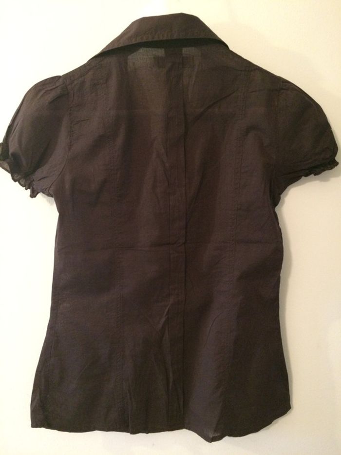 t-shirt Marron Zara neuf taille S - photo numéro 4