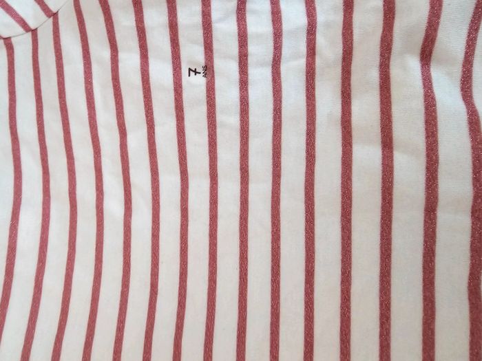 Tee shirt manche longue rayures sergent major - photo numéro 3