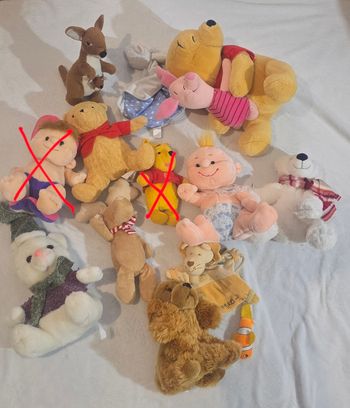 Lot peluches
