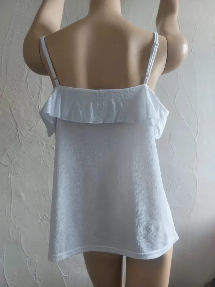 Débardeur blanc léger Taille XL - photo numéro 5