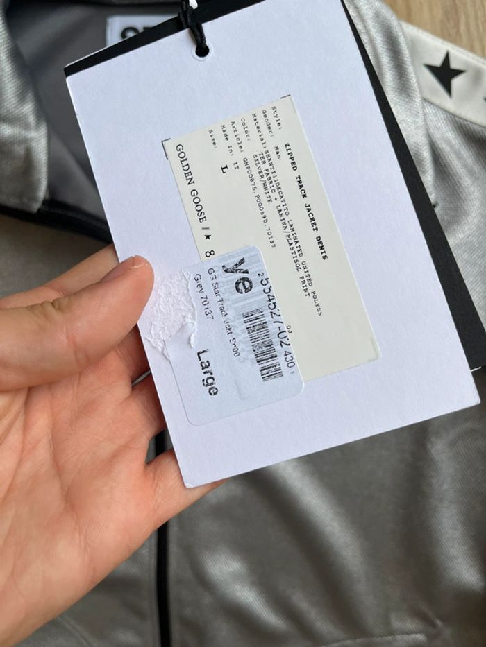 Veste Golden Goose Gris L - photo numéro 2