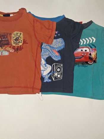 Lot de 3 T-shirts dont 1 Disney