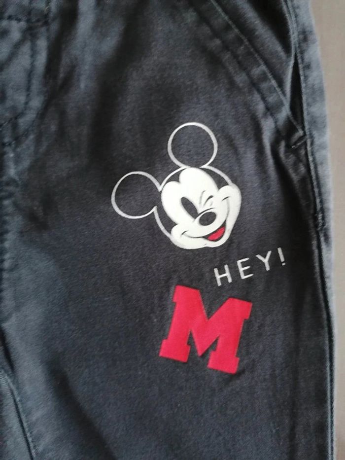 Ensemble T Shirt manches longues/ pantalon Mickey Disney 3 mois - photo numéro 6