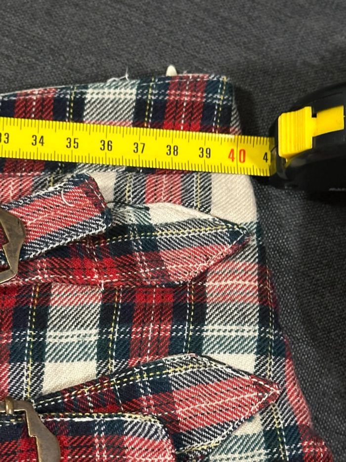 Mini Jupe Kilt Écossais Pimkie Taille 40 Comme Neuve - photo numéro 7