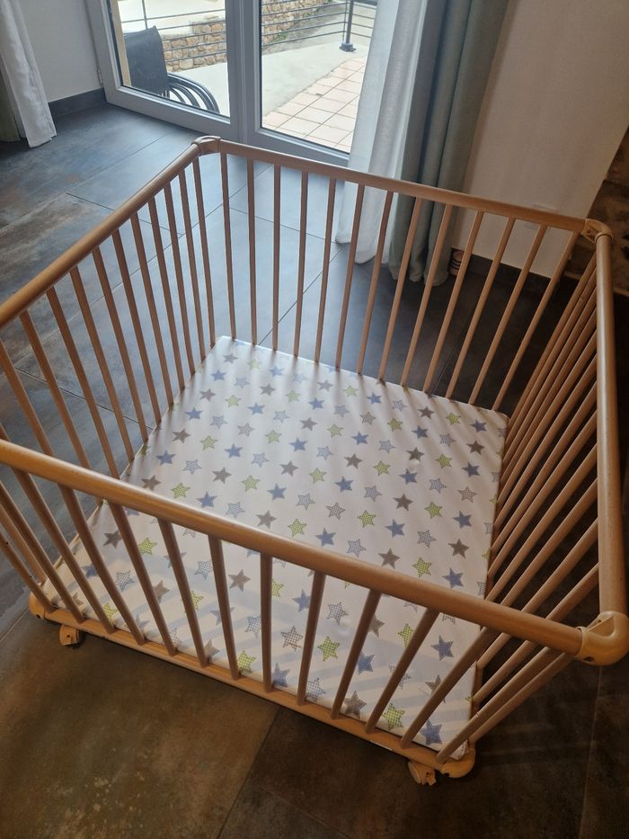 Parc bébé bois - photo numéro 4