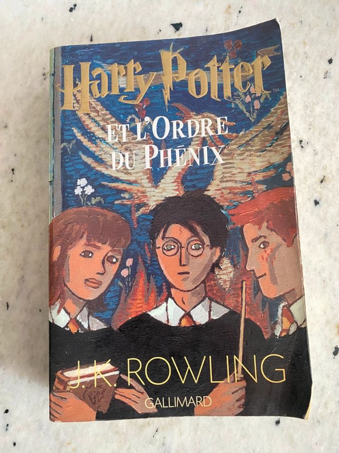 Livre Harry Potter et l’ordre du phénix