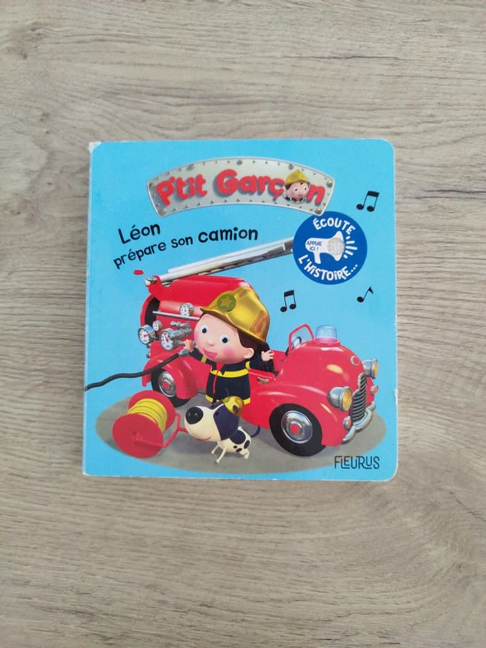 Léon prépare son camion