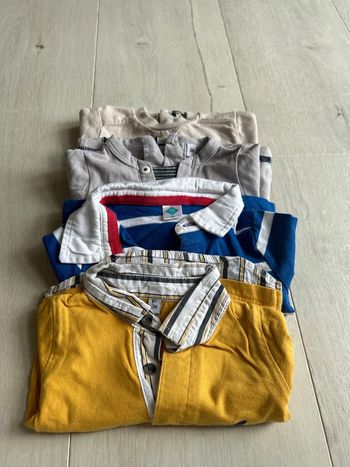 Lot de 4 pulls fin manches longues