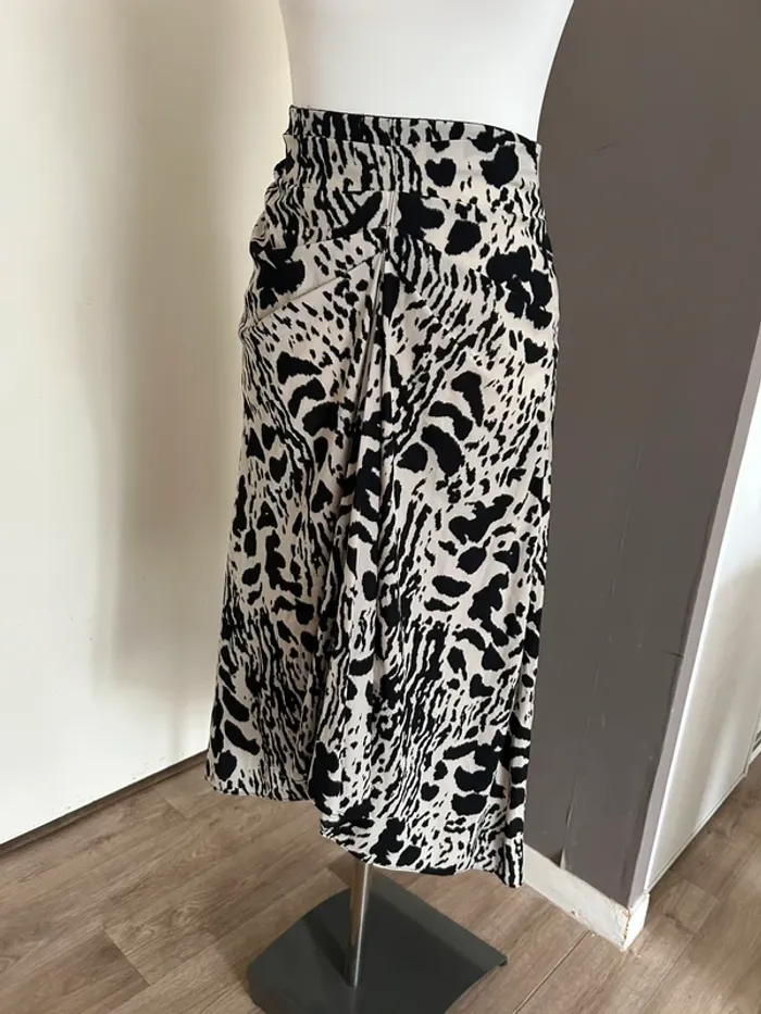 Bash jupe opéra noir et écru, taille 3/40 - photo numéro 8
